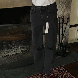 'VIGOSS' Ace High Rise Skinny Black Jean - Size 30